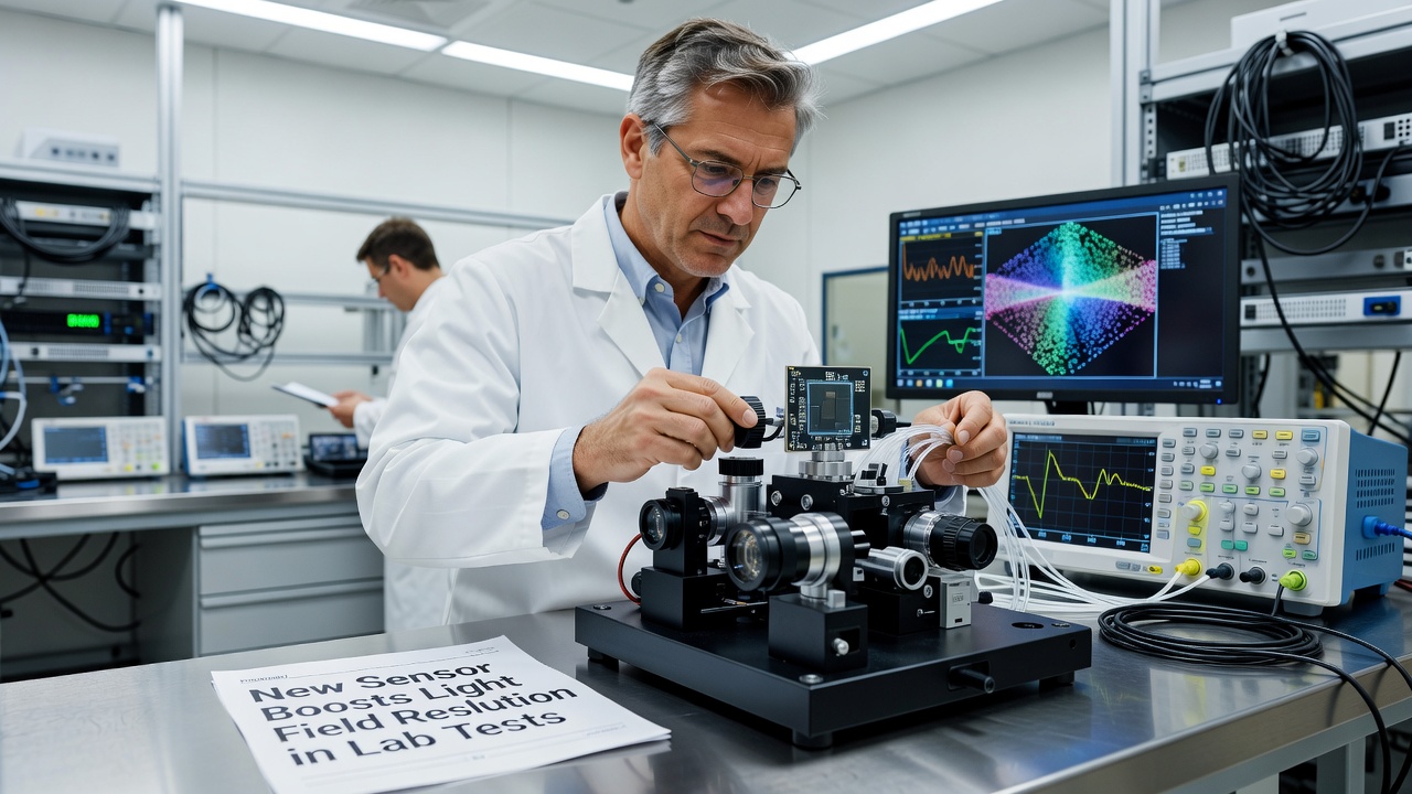 New Sensor Boosts Light Field Resolution in Lab Tests